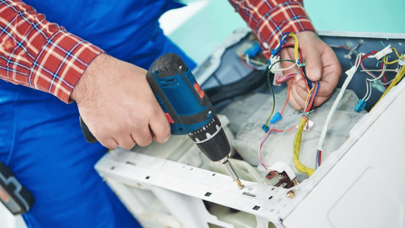 Demirci Beko Beko çamaşır makinesi kart tamiri – Su almama arızası orijinal parça ile giderildi. - Teknik servis örneği